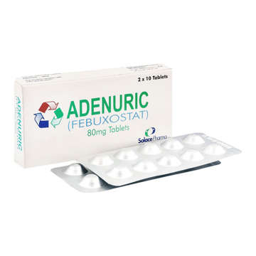 Picture of Adenuric 80mg Tab 10x2s